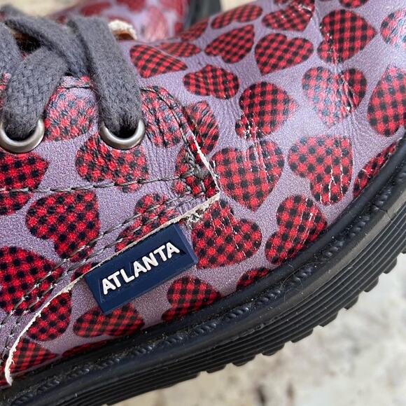 ATLANTA MOCASSIN $149 Kids Gray Heart Boot Portugal EU 27 US 10 Sold Out - Picture 6 of 14